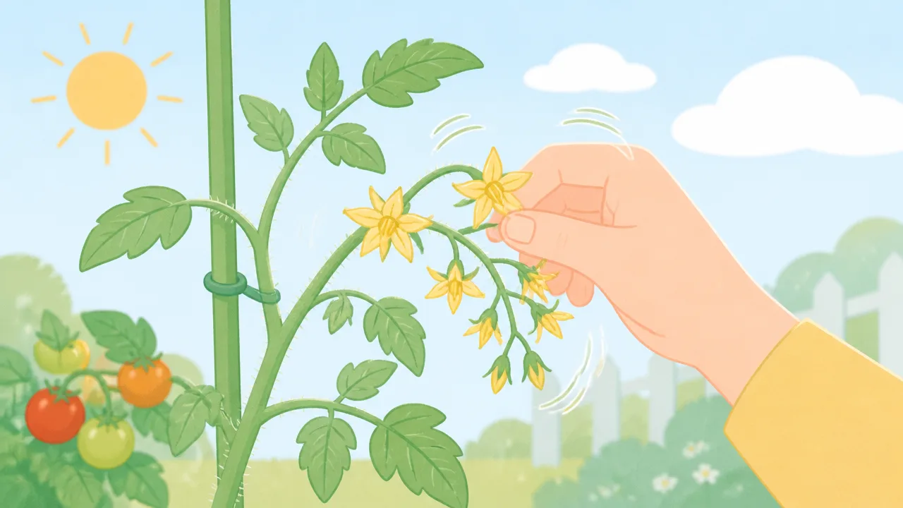 ミニトマトの花が落ちる原因は？実がつかないときの対処法