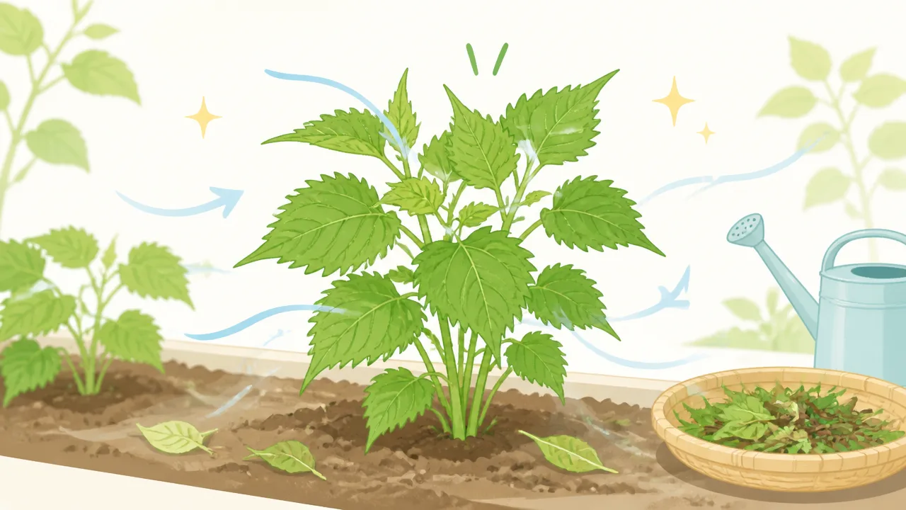 大葉が虫に食べられる原因は？見つけ方とやさしい対策方法