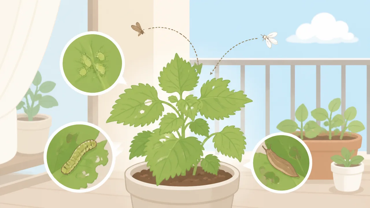 大葉の葉に穴が開く原因は?害虫の見分け方とやさしい対策法