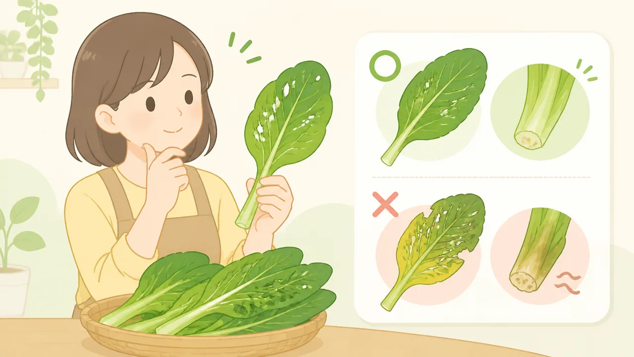 小松菜が虫に食われる原因は？見つけ方とやさしい対策方法