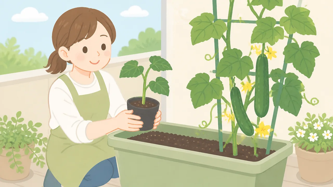 きゅうりのプランターでの育て方 初心者向けに植え付けから収穫まで解説